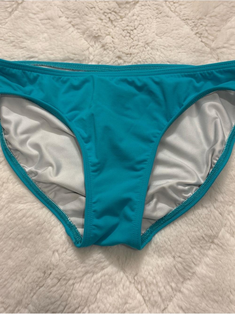 Lands End Sz 4 Bikini Bottoms Teal